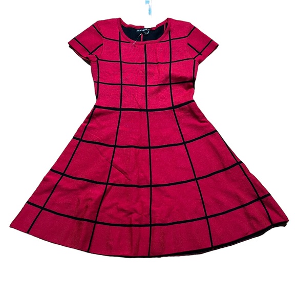 My Michelle Other - My Michelle Dress Girls’ Small Red/Black Short Sleeve